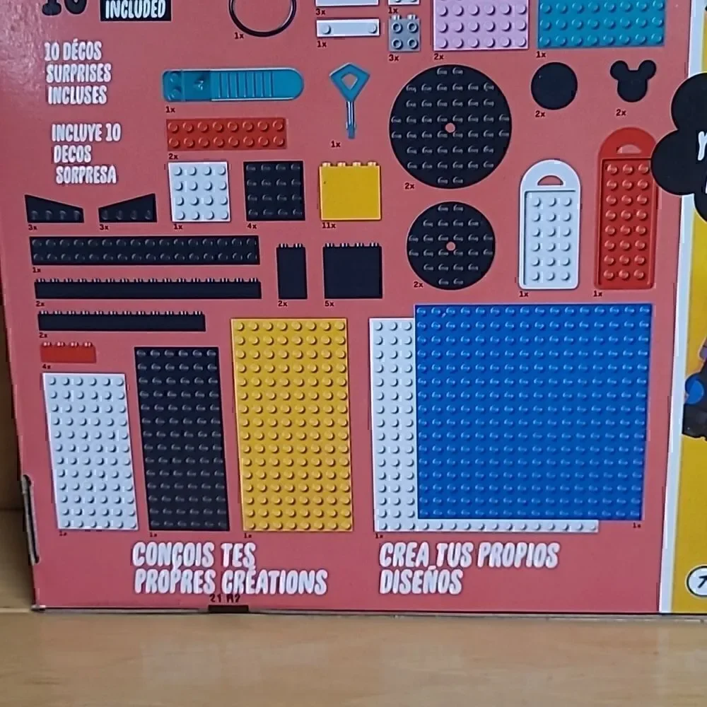 Lego Dots 41964 Mickey Minnie Mouse Disney Back to School Project Box NEW